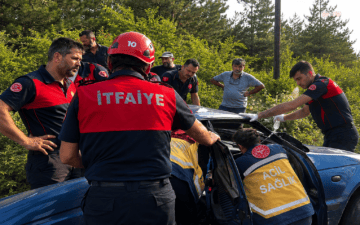 İşçi servisi çarpması