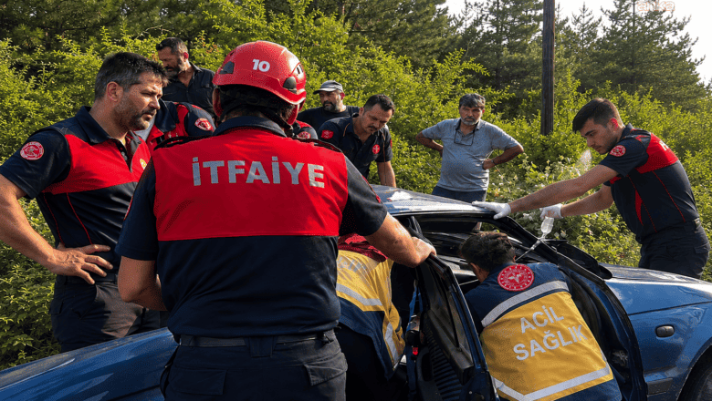 İşçi servisi çarpması