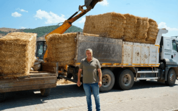 Yangından Etkilenen Üreticilere Destek