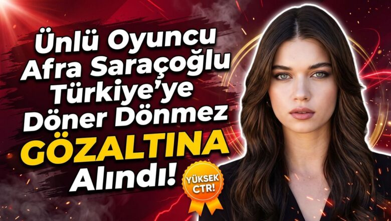 Afra Saraçoğlu